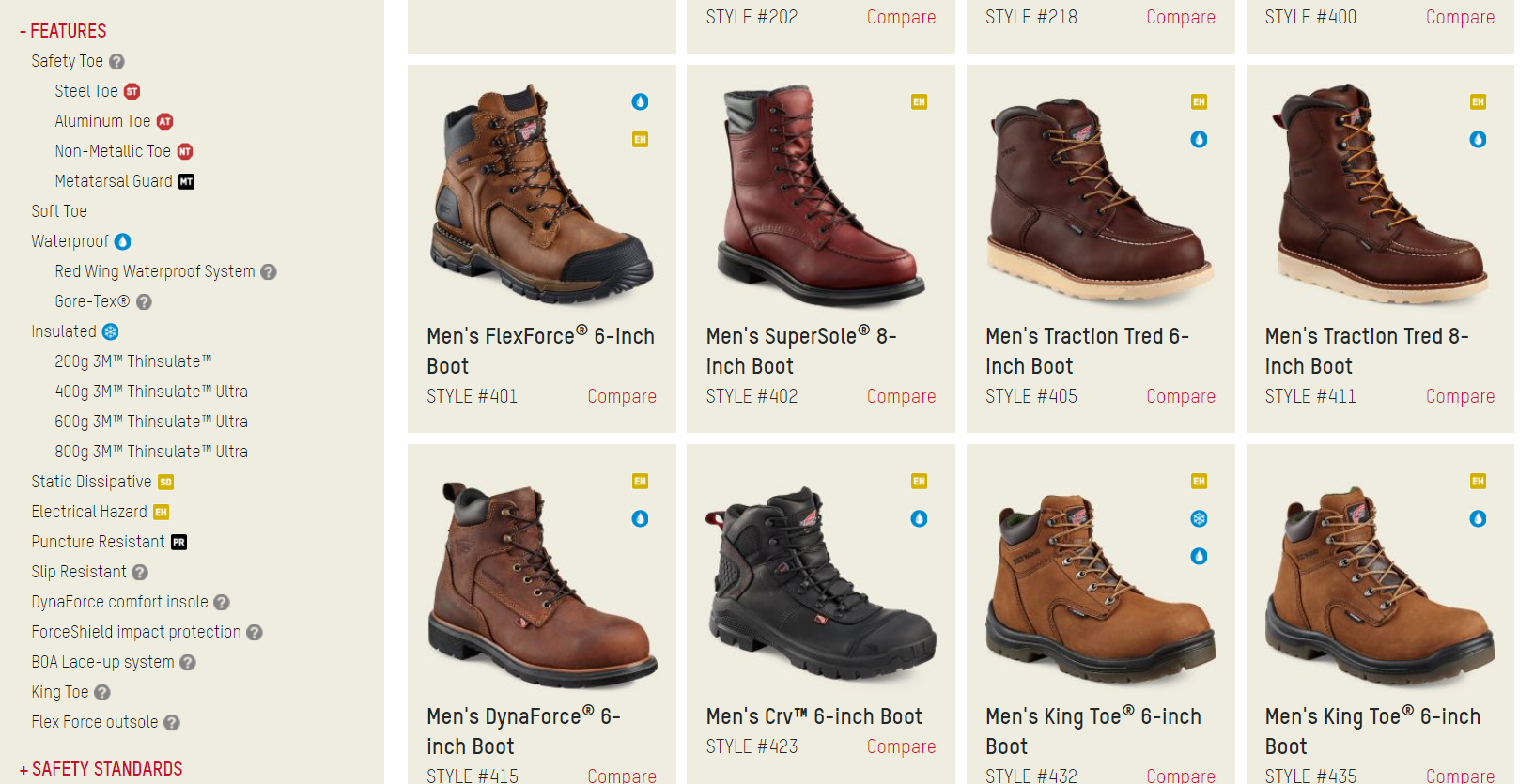 red wing work boots store locations near me